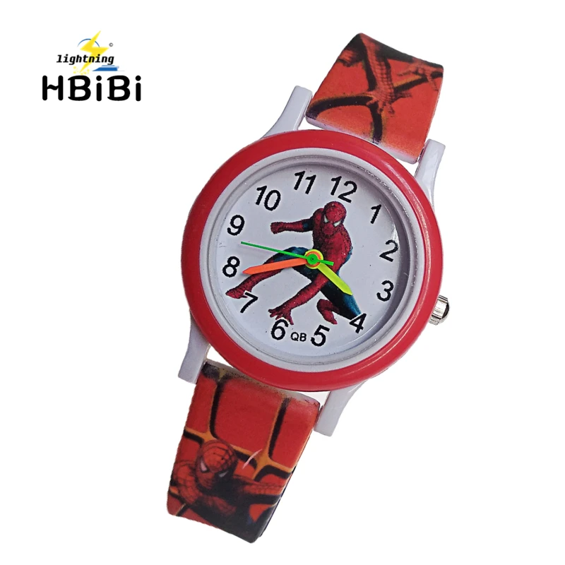 

Fashion Spiderman Children Watches for Kids Boys girls Clock Child Watch Waterproof Analog Acrylic Bracelet digital Wristwatches