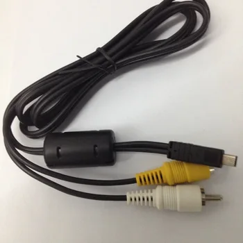 

20pcs/lot Wholesale AV A/V Audio Video TV-OUT Cable Cord Lead For Nikon Coolpix Camera EG-CP15 UC-E6 L28 L27 P5100 S600 D5000