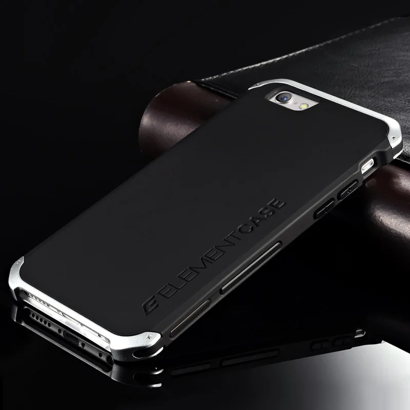 comprar Elemento de luxo Saco Do Telefone Capas para iPhone 6 s com o Designer do Alumínio e PC Caso Elemento Para o iphone 6 4.7 polegada
