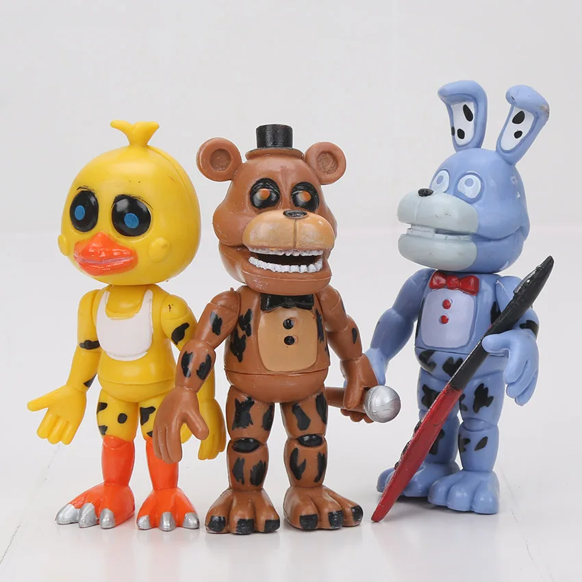 Экшн Фигурка пять ночей у Фредди 6 шт./компл. 10 см|figure toy|action figure toysfigure action |