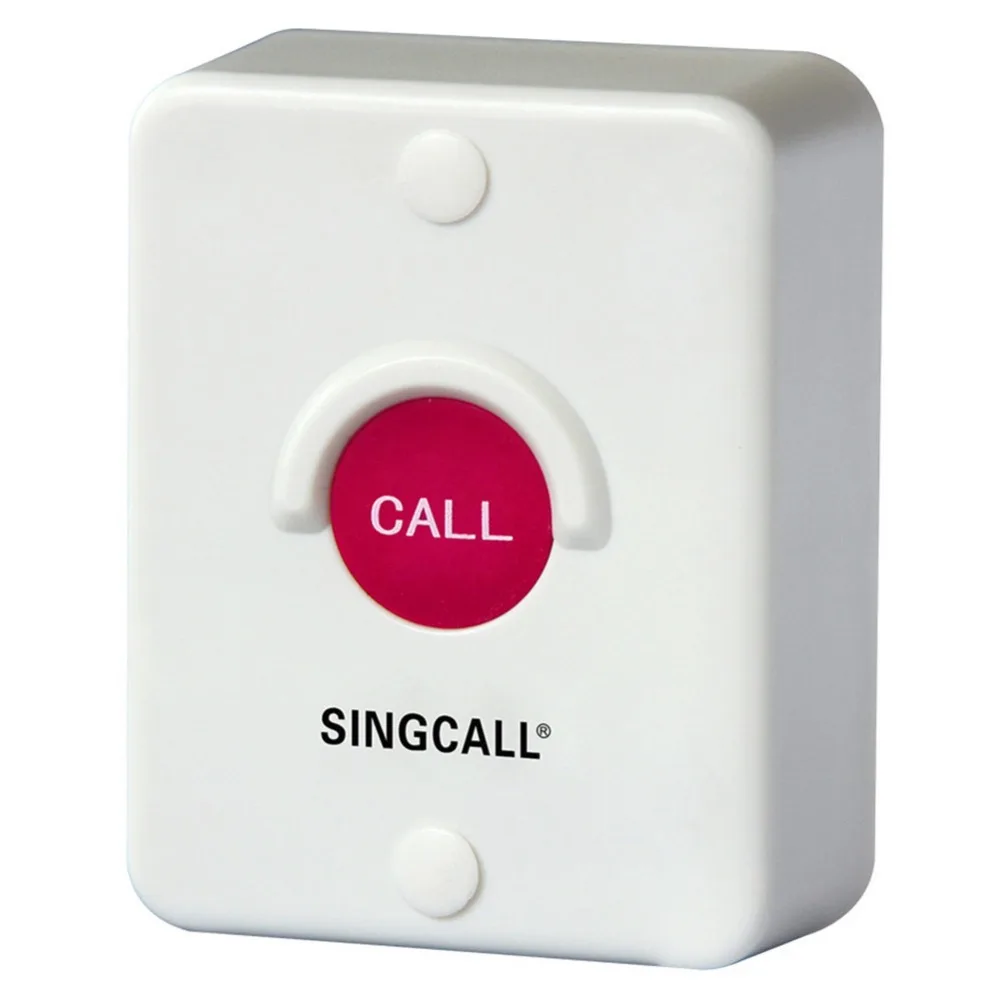 SINGCALL Wireless Calling System One-Button Pager APE510
