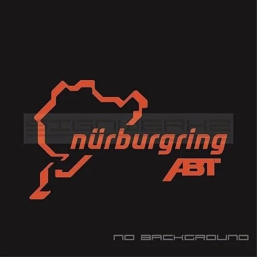 Для 2 шт./пара ABT Nurburgring Decal стикер, логотип эмблема A4 S4 S3 S5 TT GTI гольф R RS7 пара стайлинга автомобилей