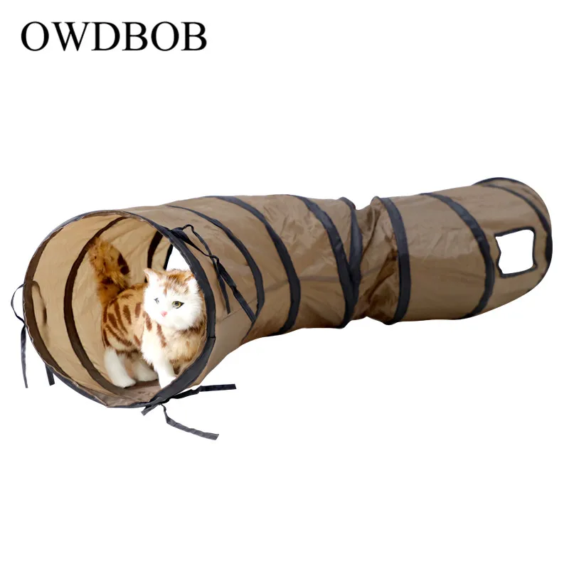 OWDBOB &quotS" туннель для кошек Забавный складной собак игрушечный объемный котенок