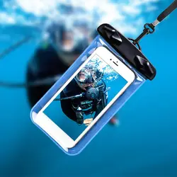 Горячая Универсальный Водонепроницаемый мобильный чехол для телефона сумка ПВХ Портативный легкий подводный мешок мобильного телефона