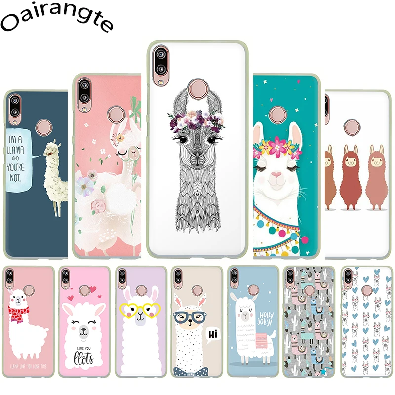 

Lama Llama Alpacas Animal Hard phone Cover Case for Huawei P8 P9 P10 P20 P30 Pro Lite Mini P Smart Z Plus