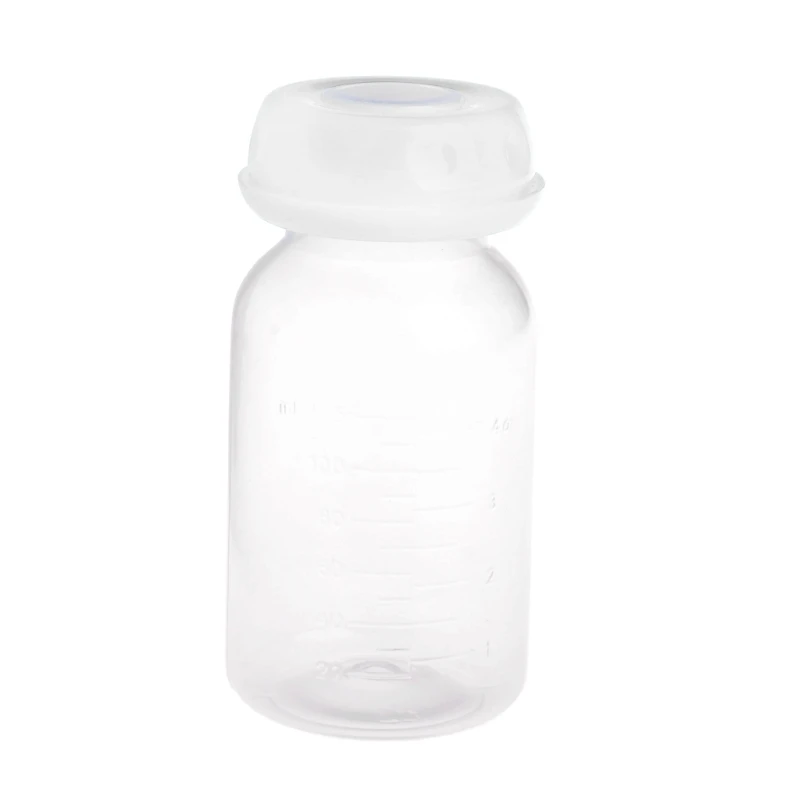 По уходу за ребенком детские 125 мл грудного молока бутылочки для кормления Коллекция хранения шеи широкая бутылка для хранения - Цвет: Белый