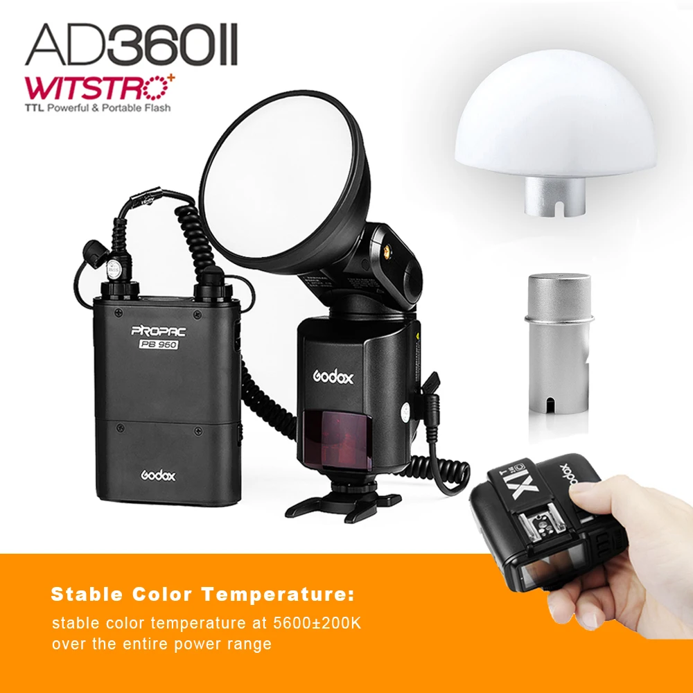 Godox AD360 360W Ampoule de Flash pour Godox AD360 Speedlite Flash