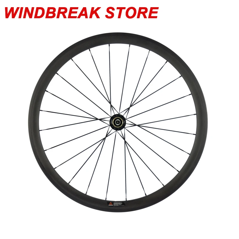 

Carbon Fiber Road Bike Wheels Front Wheel 700C Tubular Wheelset 38mm matte Rear Wheel 23mm Width