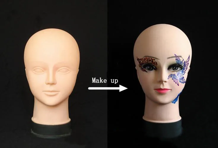 Макияж hed модель женский манекен головной убор парик учебная голова модель головы femal модель головы