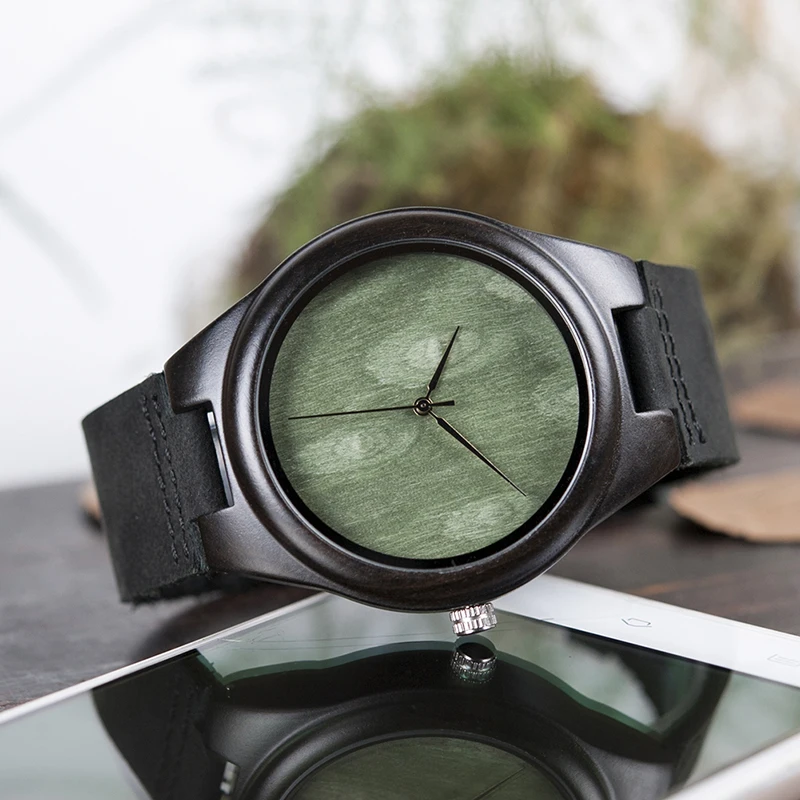 relogio masculino BOBO BIRD Men Watch Wooden Quartz Watches a Great Gift for Men erkek kol saati Drop Shipping Accept Logo W-F04