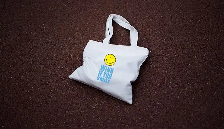 Оптовая продажа 200 шт./лот индивидуальный логотип хлопка сумка рюкзак женщин