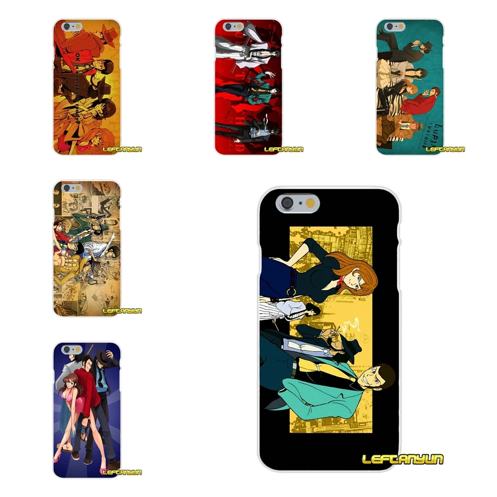 

For iPhone X 4 4S 5 5S 5C SE 6 6S 7 8 Plus Lupin III Castle of Cagliostro Accessories Phone Shell Covers