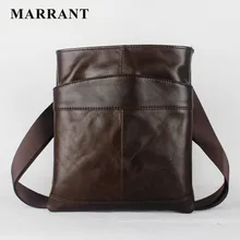 MARRANT TOP-Vente Véritable en cuir hommes épaule sac De Mode casual hommes messenger sac bandoulière sac Haute qualité moto sac