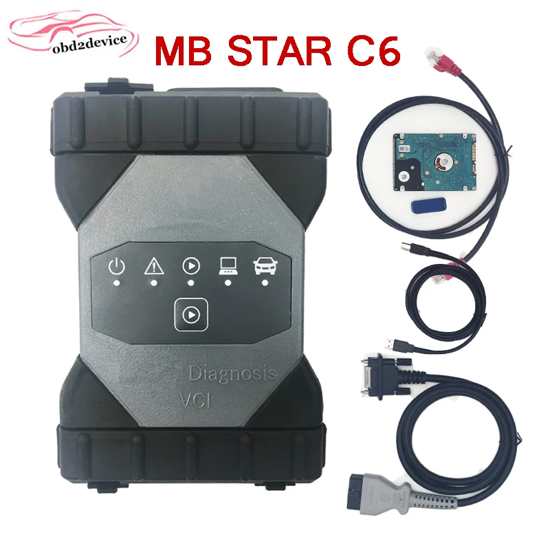 

MB Star C6 car Diagnosic Xenntry VCI with SSD V09.2019 software C6 support CAN/DOIP protocol mb C6 Xenntry VCI MB CAR scanner