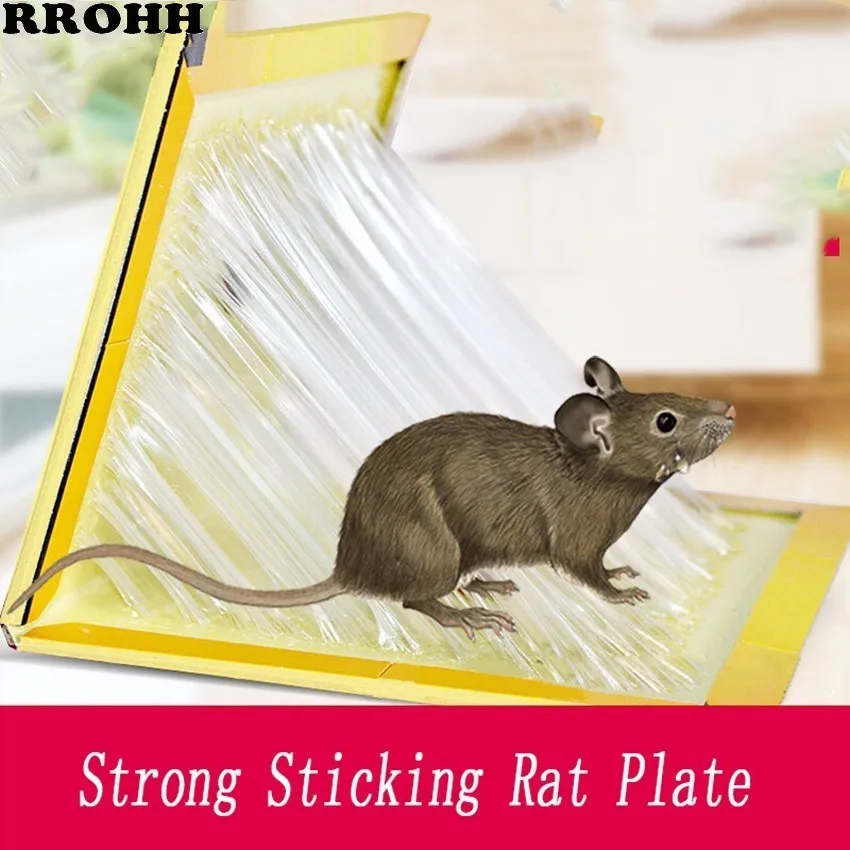 

1pcs Strong Mousetrap Non-toxic Rat Killer Pest Control Reject Mouse Board Sticky Rat Glue Trap Mouse Glue Board Mice Catcher