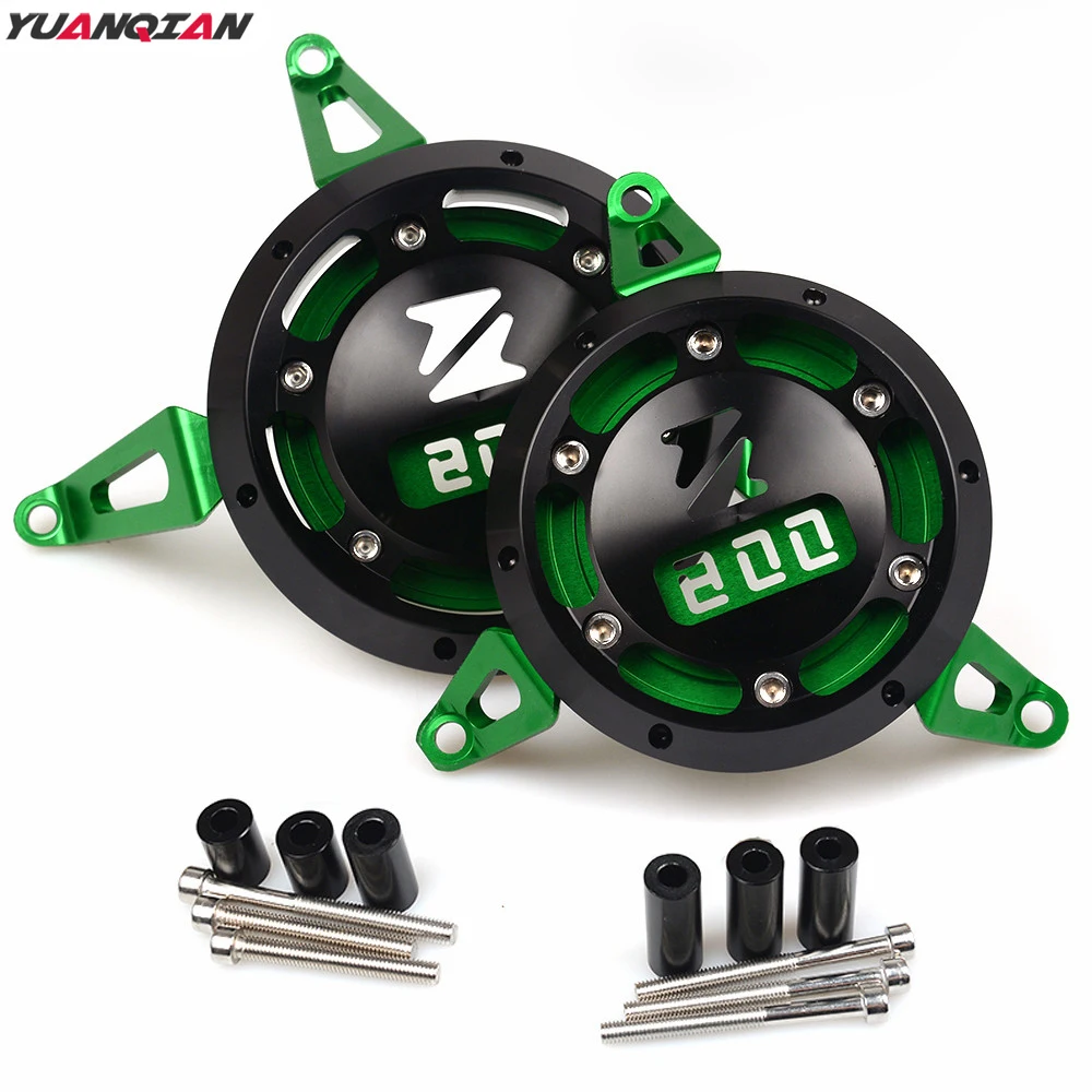 Motorcycle Engine Stator Cover Engine Protection Cover Left Right Guard Cover For Kawasaki z800 z 800 2013 2014 2015 2016 2017