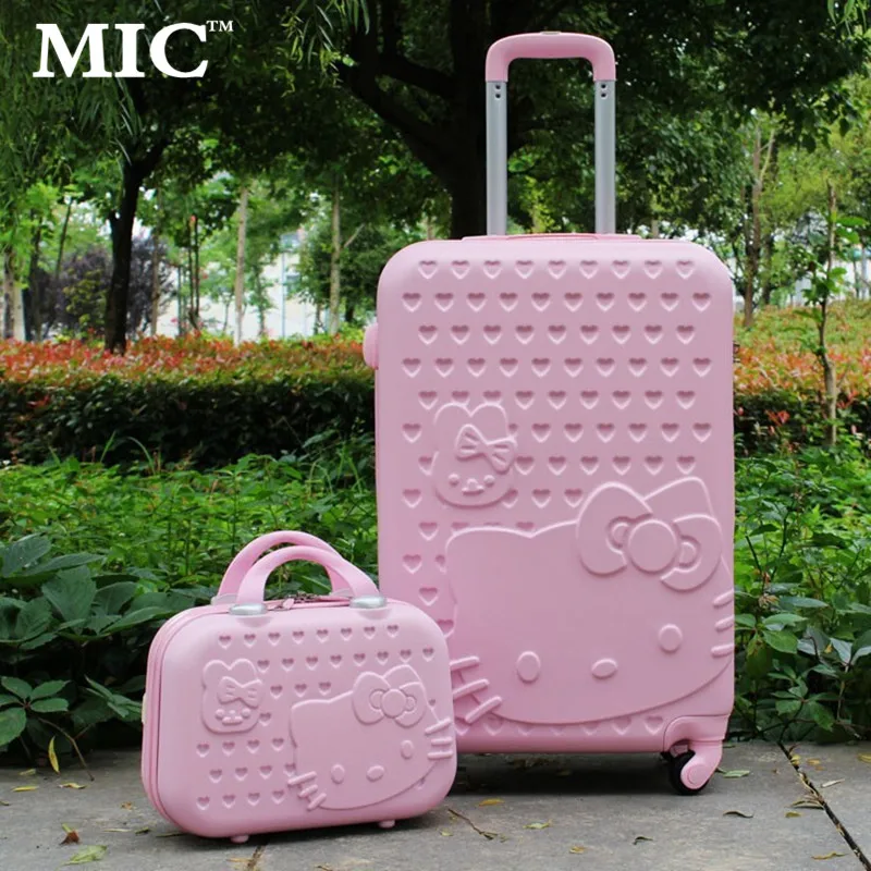 Buy 20"24"28"inch Hello Kitty Rolling luggage travel