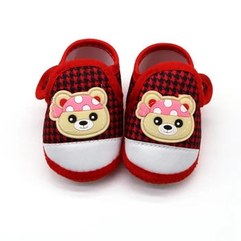 

Baby Boy Girl Shoes Cartoon Bear Anti-Slip Shoes Casual Walking Shoe Toddler Soft Soled First Walkers Shoes 0-18M