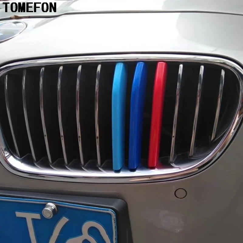 TOMEON 3 шт. для BMW 5 серии G30 G38 528/530/540Li автомобильная передняя решетка отделка