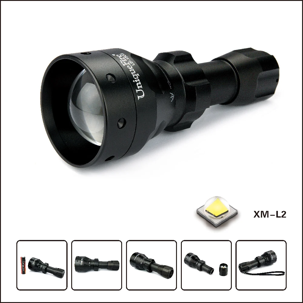 Фонарик UniqueFire UF 1503 XML2 1200LM масштабируемый фокусирующий фонарь на 1*18650