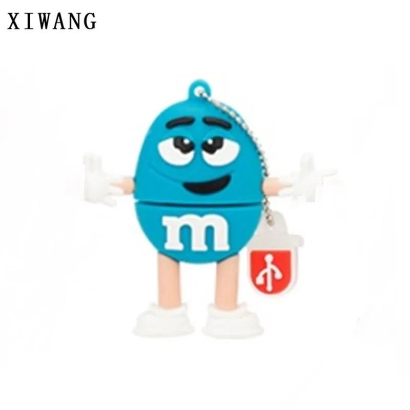 cartoon M beans Pendrive 128gb usb memory stick USB 2.0 4GB 8GB 16GB 32GB 64GB pen drive chocolate usb flash drive free shipping cartoon M beans Pendrive 128gb usb memory stick USB 2.0 4GB 8GB 16GB 32GB 64GB pen drive chocolate usb flash drive free shipping
