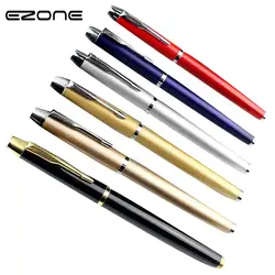 EZONE 0.5 мм Высокое качество из металла на водной основе подпись ручка Бизнес шариковая ручка офис школьные принадлежности канцелярские