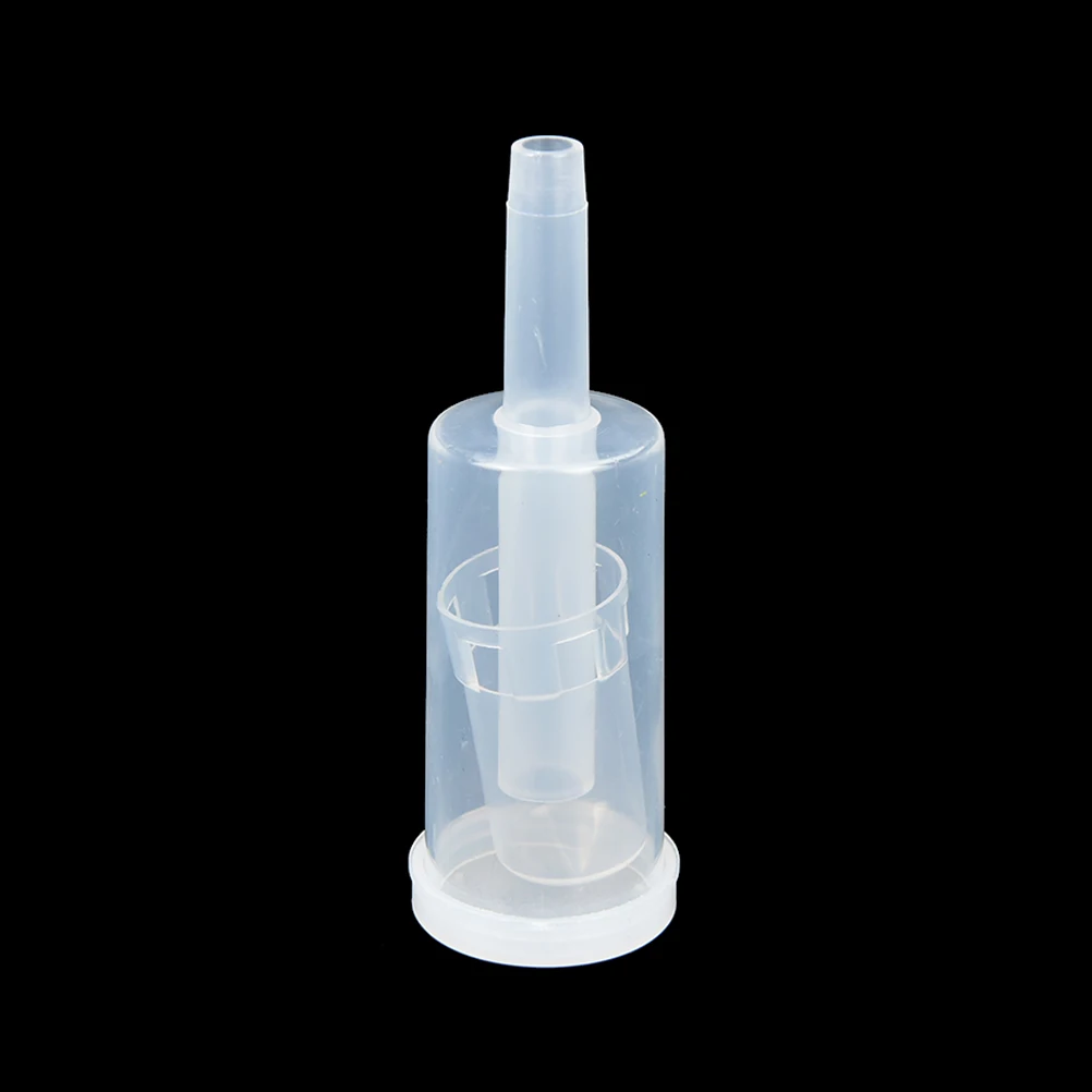Plastic 1pc Simple Air Lock Homebrew AirLock with Cap Beer Fermentation