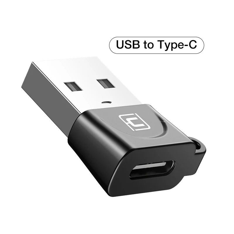 CAFELE usb type C OTG адаптер USB C штекер Micro USB Женский Кабельные конвертеры для Macbook samsung S10 huawei USB type-c OTG - Цвет: USB-Type C Black