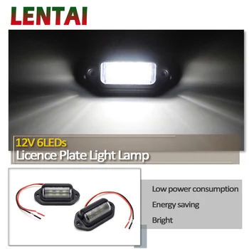 

LENTAI 1PC Car LED Number Plate Lamp License Plate Light Bulbs For Fiat Punto Volkswagen VW Polo Passat B7 B8 Golf 5 6 7 Tiguan
