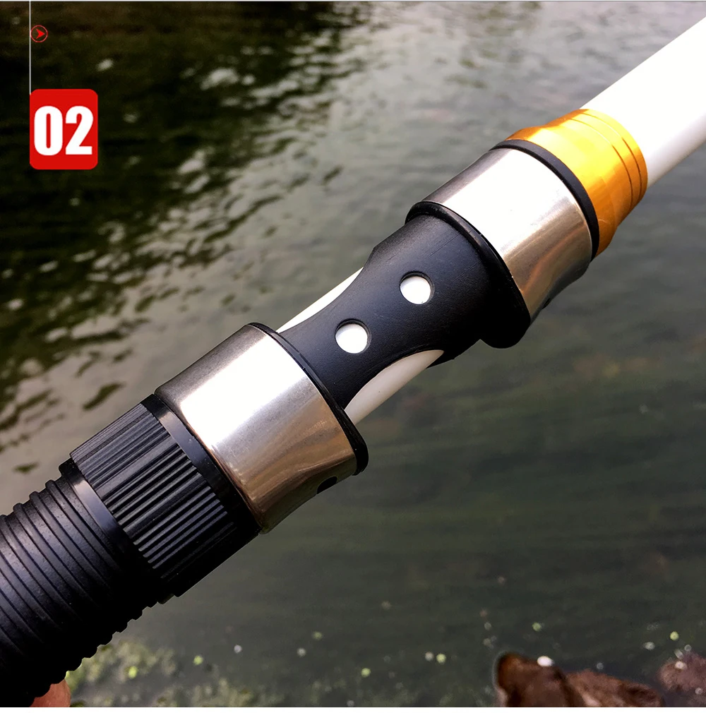 m 2.4 m 2.7 3.0 m 3.6 vara de pesca