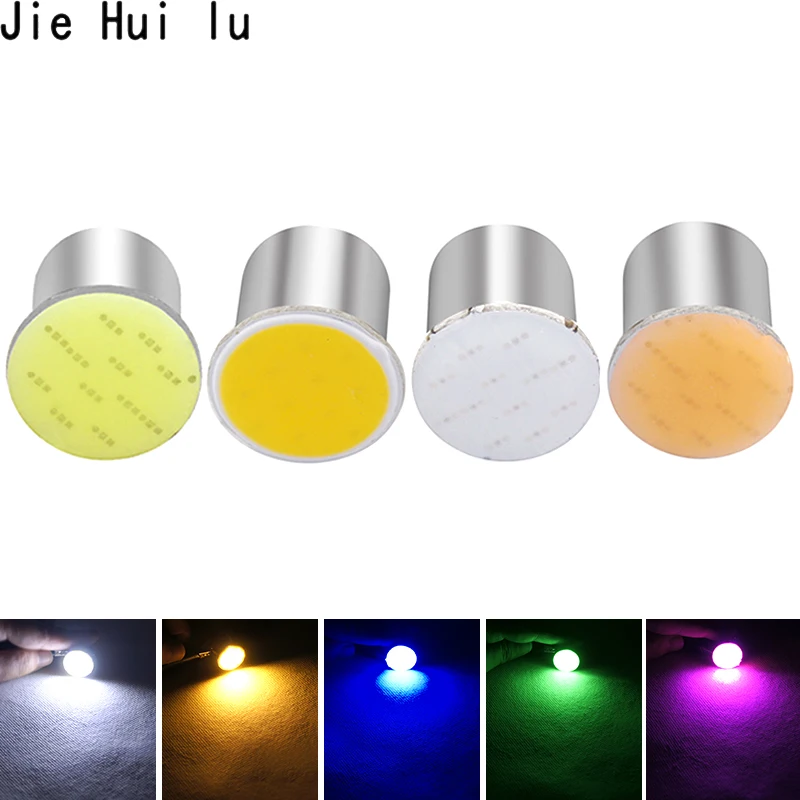 Ba15s Cob P21w светодиодный 12 SMD 1156 12V 1157 лампы для автофургона прицепа внутренняя лампа