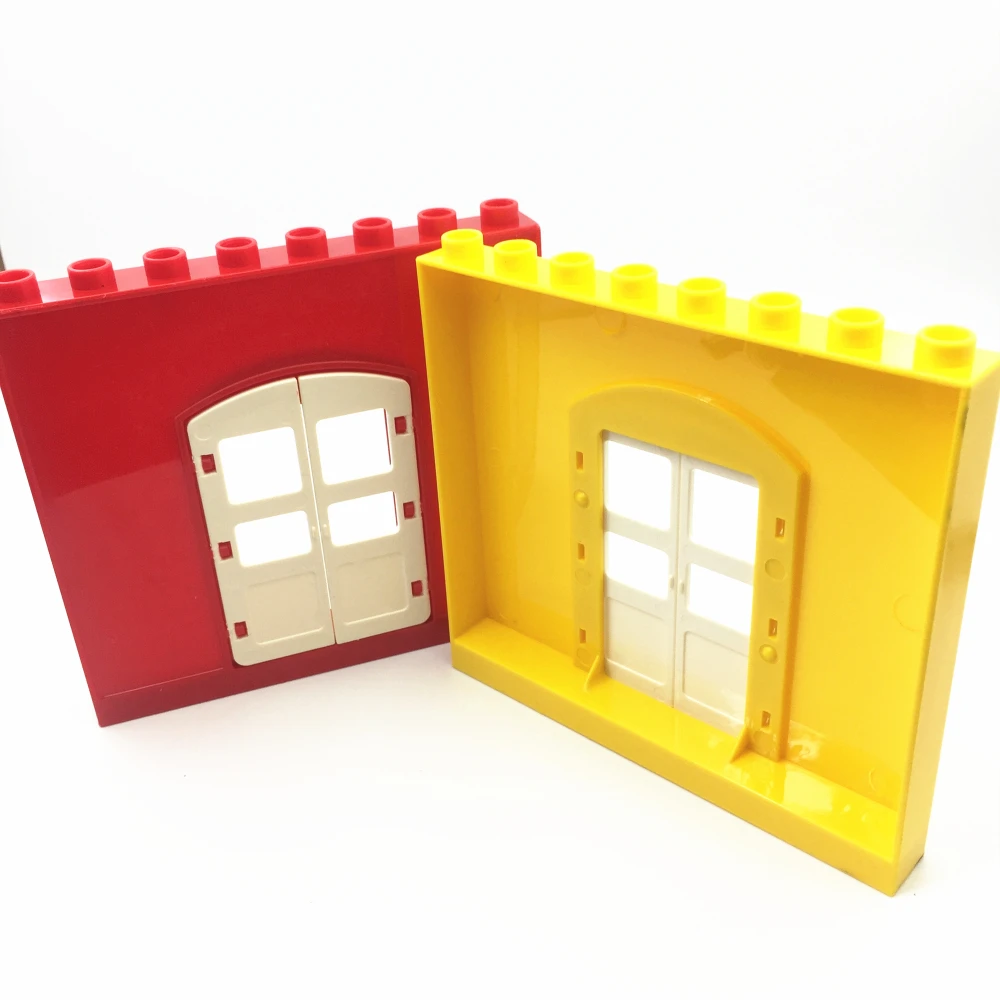 Large granular building blocks Brick The gate DIY Classic Toys