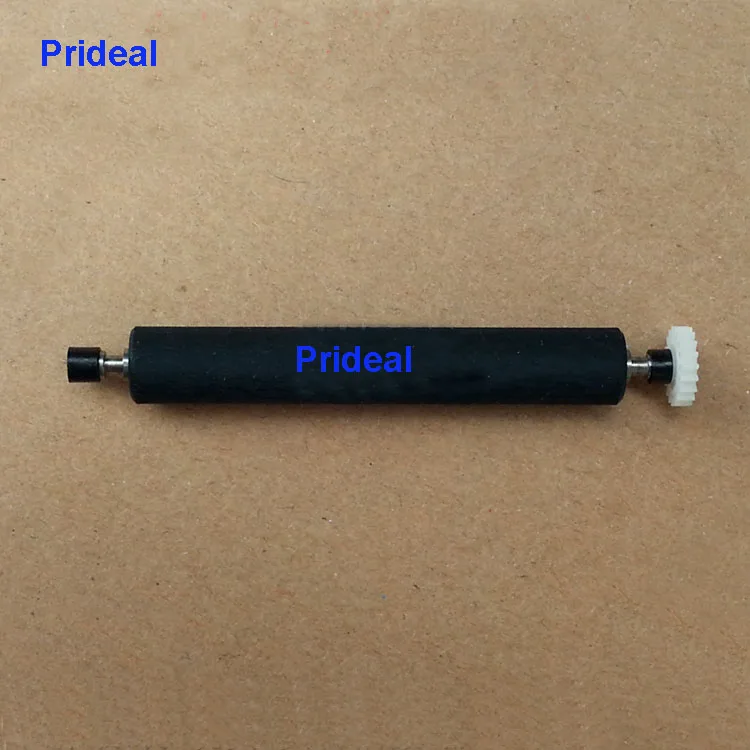 

Prideal New rubber roller for RMK-200 pos Printer Rubber Roller Shaft Platen Roller 19 gears