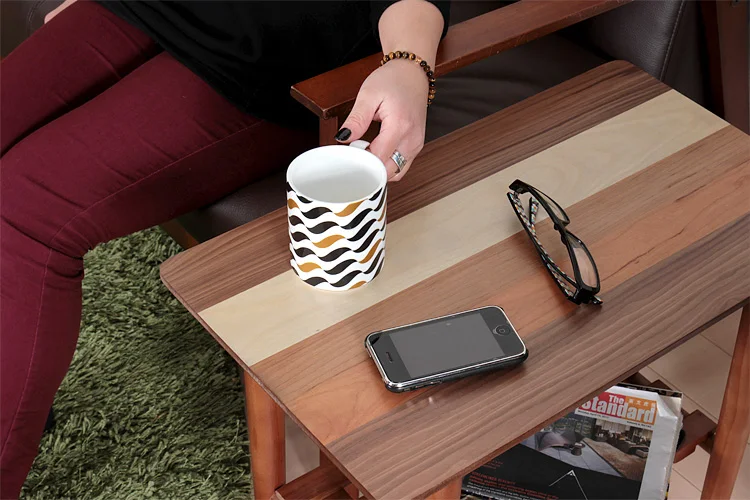 Modern Sofa Side Table Living Room Furniture Pedestal End Accent Table Design for Magazines Simple Small TV Side Table Wooden Modern Sofa Side Table Living Room Furniture Pedestal End Accent Table Design for Magazines Simple Small TV Side Table Wooden