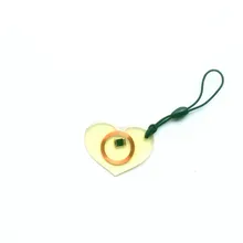 125 кГц брелки rfid Близость EM4100 ID Card брелки только для чтения прозрачный сердце карты