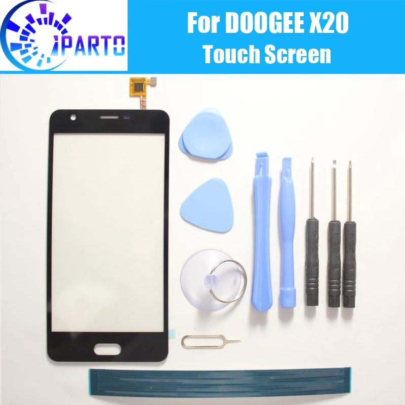 

Doogee X20 Touch Screen Glass 100% Guarantee Original Digitizer Glass Panel Touch Replacement For Doogee X20