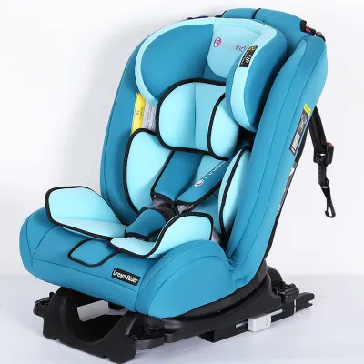 Innokids детское автомобильное кресло безопасности Isofix интерфейс жгут регулируемое детское сиденье безопасности автомобильное кресло-бустер бренд 0-12 лет - Цвет: Gem green isofix