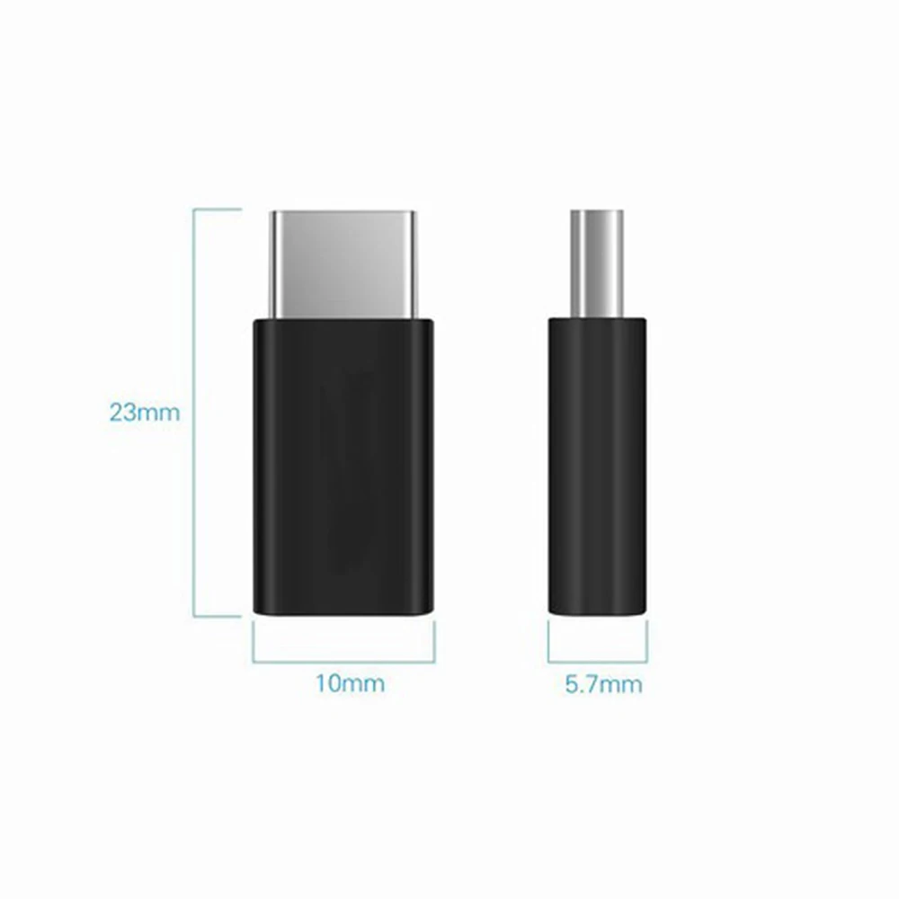 Micro USB to Type C Adapter Data Charging Connector For Samsung Galaxy S8 Plus S9 Note 8 Huawei P10 P9 Oneplus 5 5T Xiaomi Mi A1 (4)