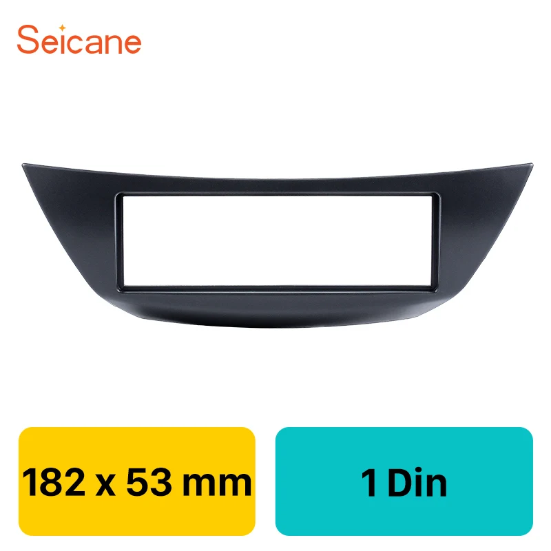 

Seicane One Din 182*53mm Car Radio Frame Install Dash Bezel Trim Kit DVD Panel Cover Dashboard Fascia For RENAULT LAGUNA