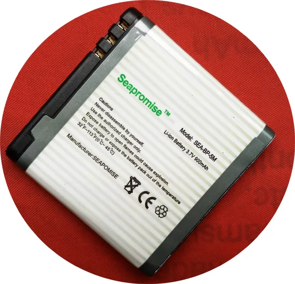 Оптовая продажа 5 шт./лот батарея BP 5M BP5M для NOKIA 7390 5610XM 5700XM 6110C 6110N 6200C 6500S 7379 8600|battery