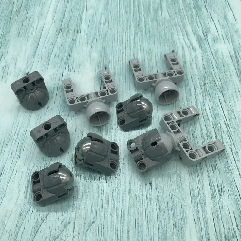 

10Sets/Lot Technic EV3 Universal Wheel+Chassis Brick Block Parts DIY Toys Compatible with 92910 92911 BB607 EV5 Parts Toy