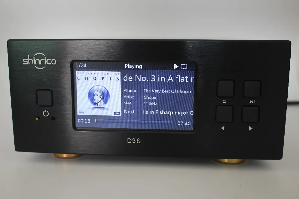 Цифровой музыкальный плеер XRK D3S Hi Fi домашний аудио без потерь поддержка до 32