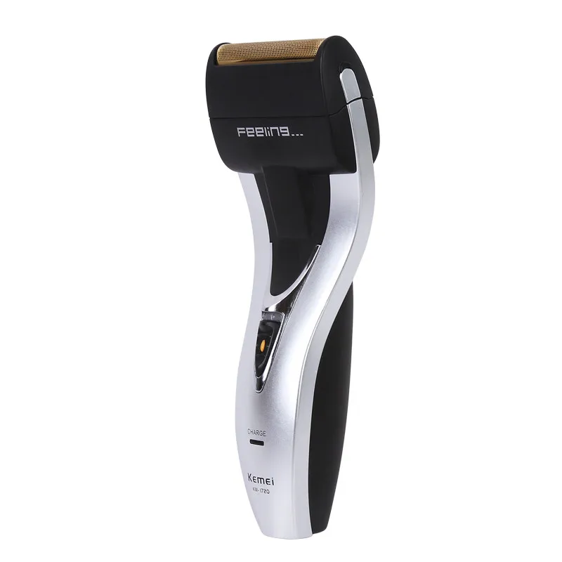 

Electric Rechargeable Shaver Reciprocating Shaver Double for Edge Men Razor Groomer Wet and Dry Use Free Shipping Kemei1720