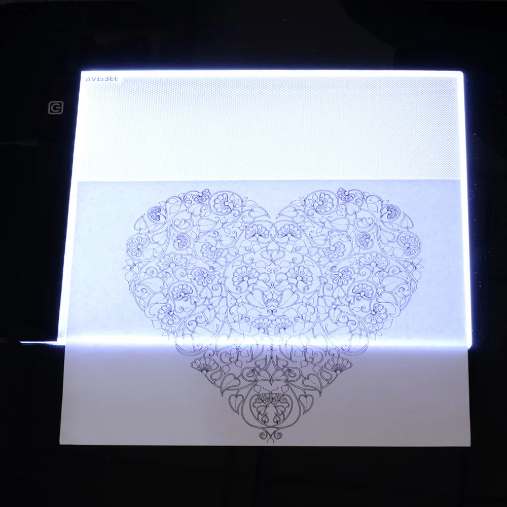  Original Digital Tablets A4 LED Graphic Artist Thin Art Stencil Drawing Board Light Box Tracing Tab
