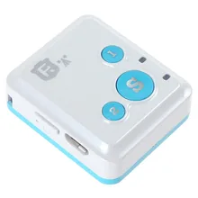 Portable RF-V18 GSM Real-Time Tracker & SOS Communicator with Watch Strap & Necklace Style GSM Real-Time Tracker Lanyard