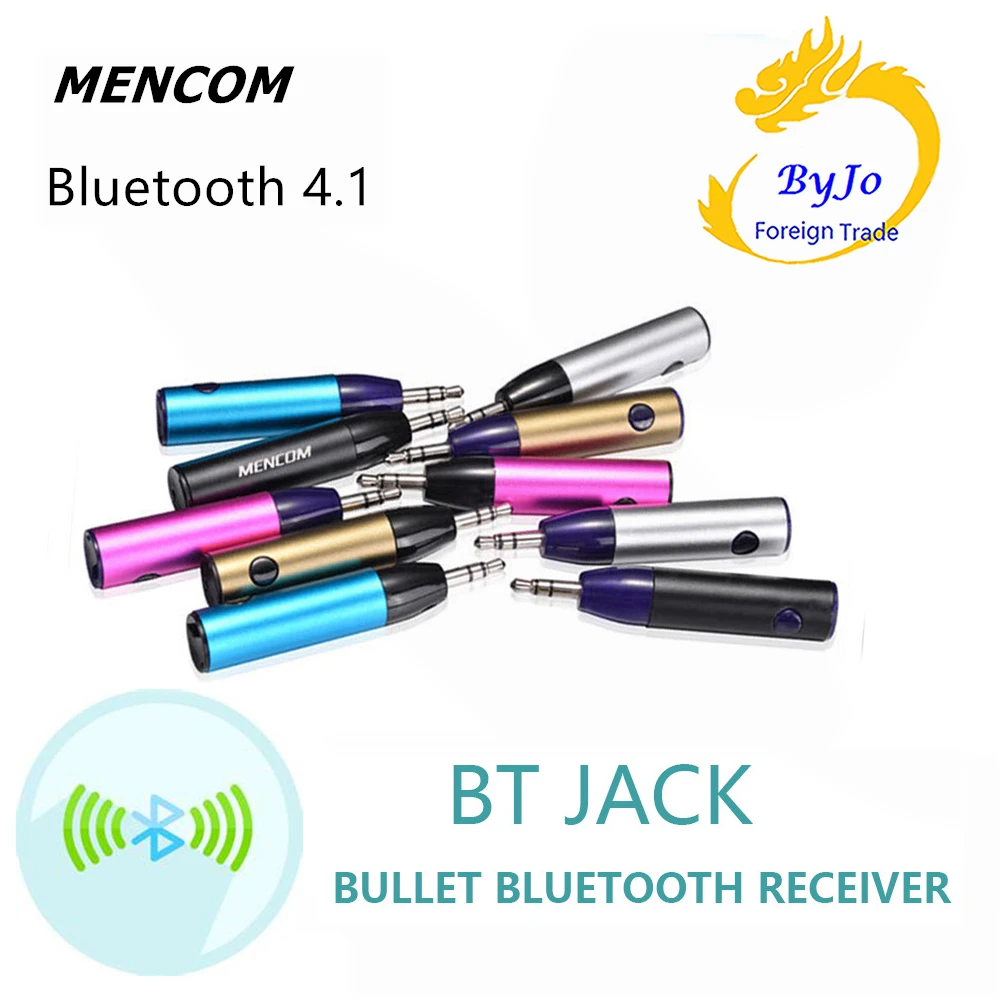 Bluetooth Car Kit Mini Bluetooth 4 1 Audio Receiver Automobile Car Handsfree Calling 3 5mm AUX Adapter AUX for Speaker Headphone