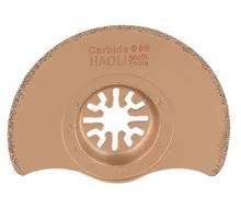 1 pcs 88mm carbide segment saw blade for oscillating multi tool accessories as Fein multimaster,Dremel power tool, fast delivery