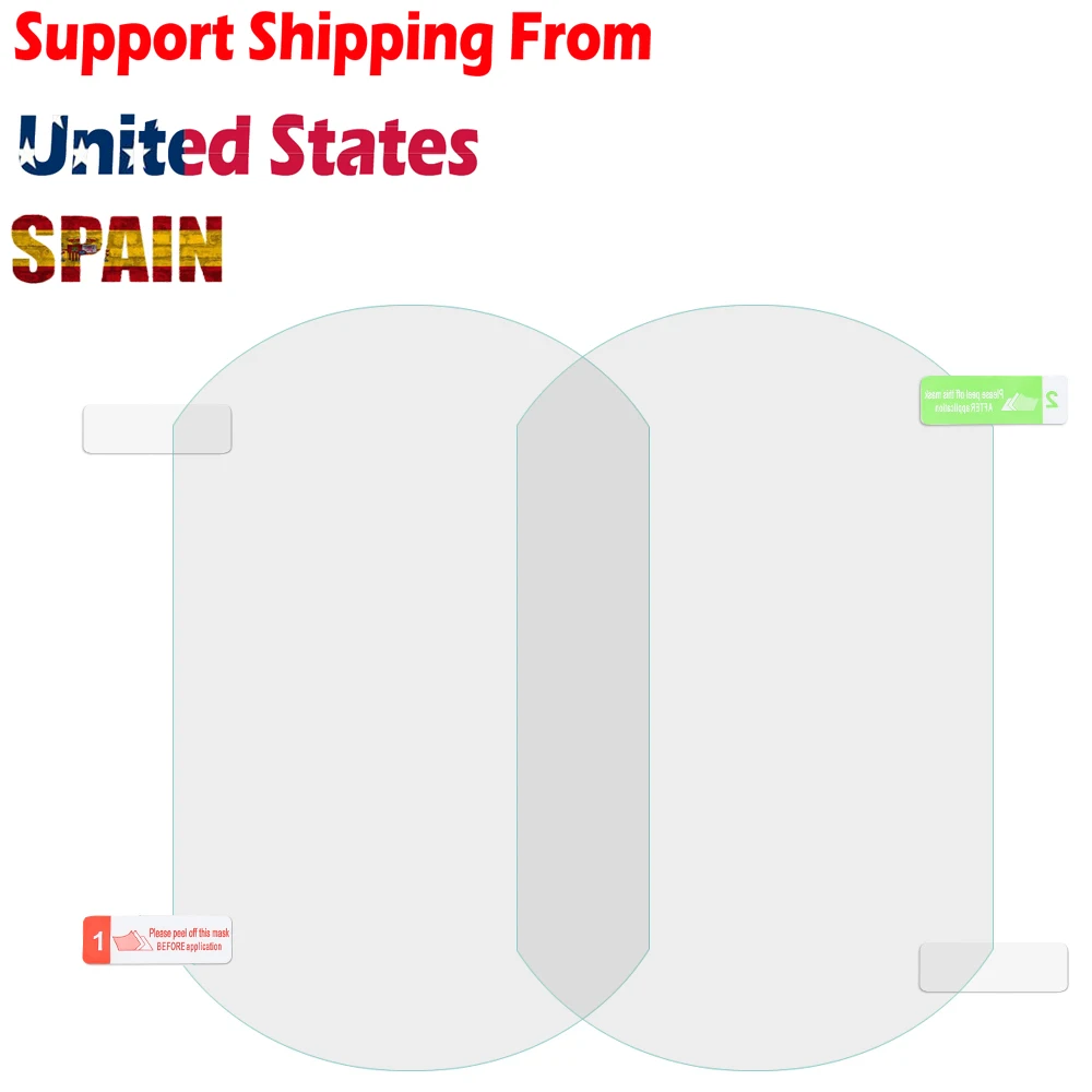 

Car Rearview Mirror Stickers Dia 10cm Waterproof Anti-fog Anti Scratch Film Sticker Replacement car Accessories