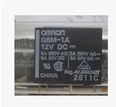 Горячая новинка реле G6M-1A 12VDC G6M-1A-12VDC G6M-1A-12V G6M1A 12V DC12V DIP4 20 шт./лот | Строительство и