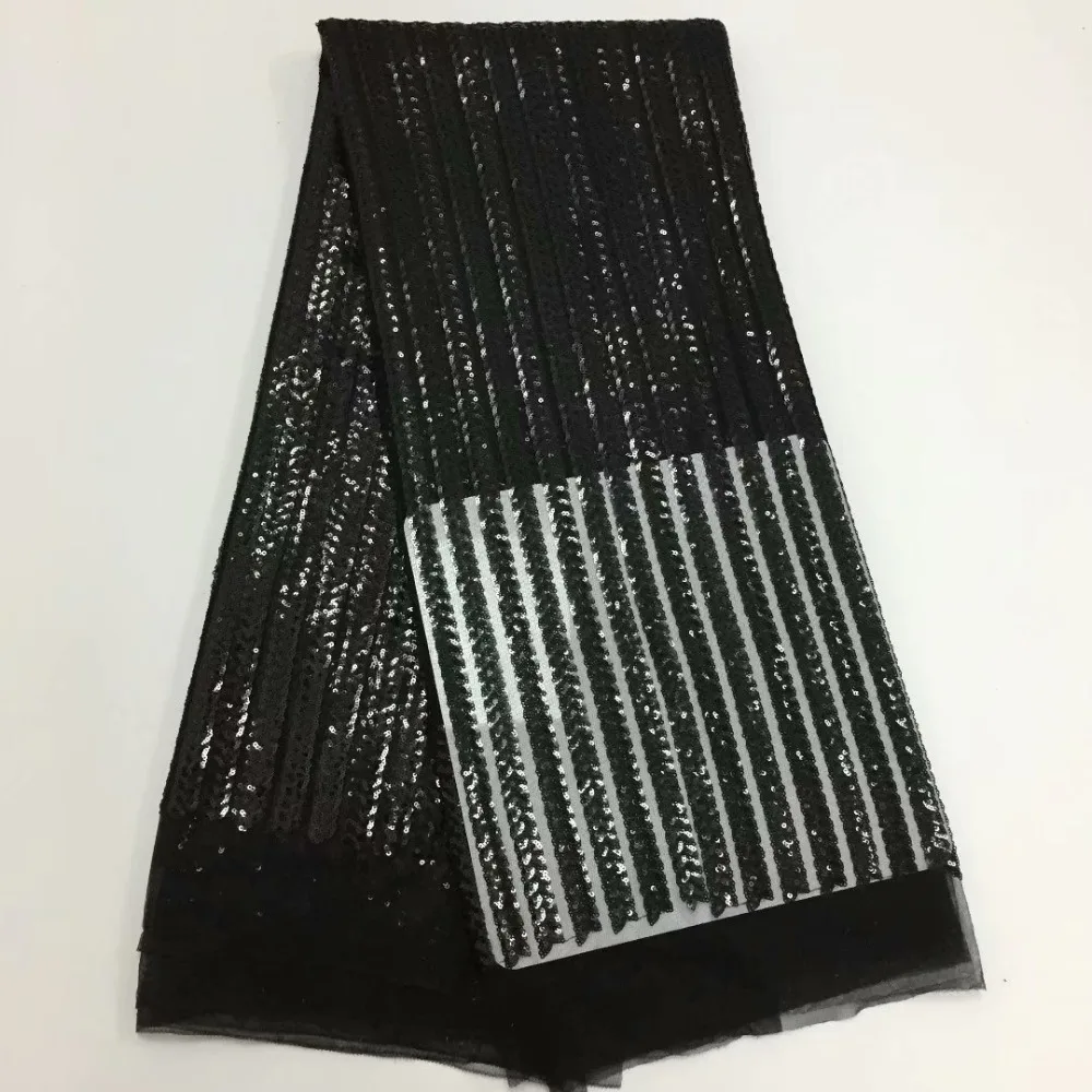 

Tulle lace fabric black lace dentelle tissu swiss voile lace in switzerland glitter sequins fabric for dress 5yard/setY501-
